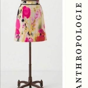 Like new Anthropologie Tabitha floral abstract